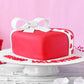 Valentine Heart Gift Cake
